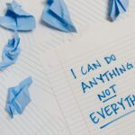 words written on notepad page